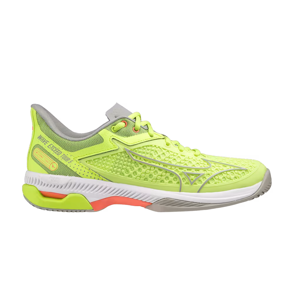 Mizuno Women's Wave Exceed Tour 5 AC Neo Lime