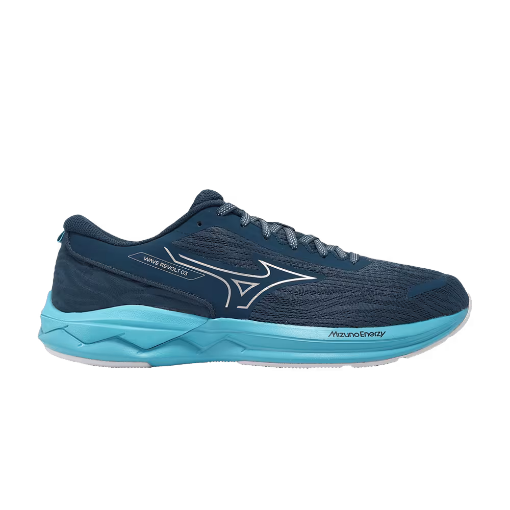 Mizuno Wave Revolt 3 Blue Wing Teal