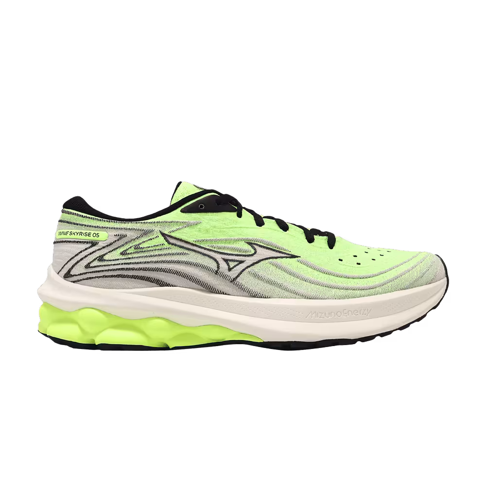 Mizuno Wave Skyrise 5 Neo Lime Black