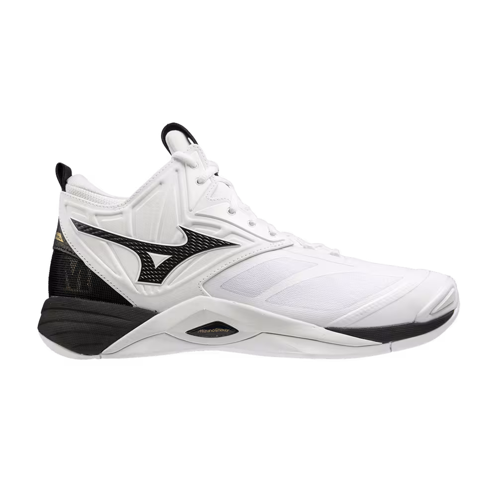 Mizuno Wave Momentum 2 Mid White Black