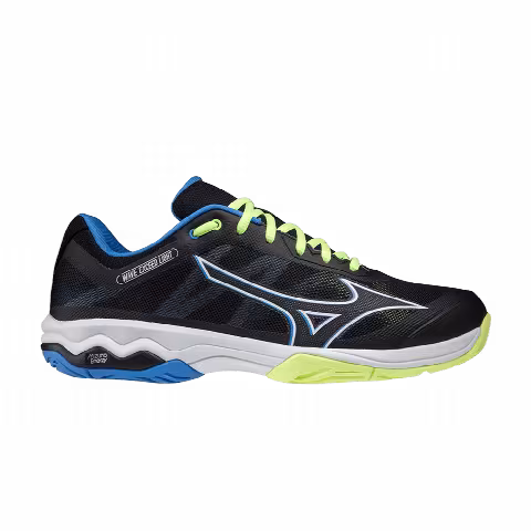 Mizuno Wave Exceed Light AC 'Black Neo Lime'