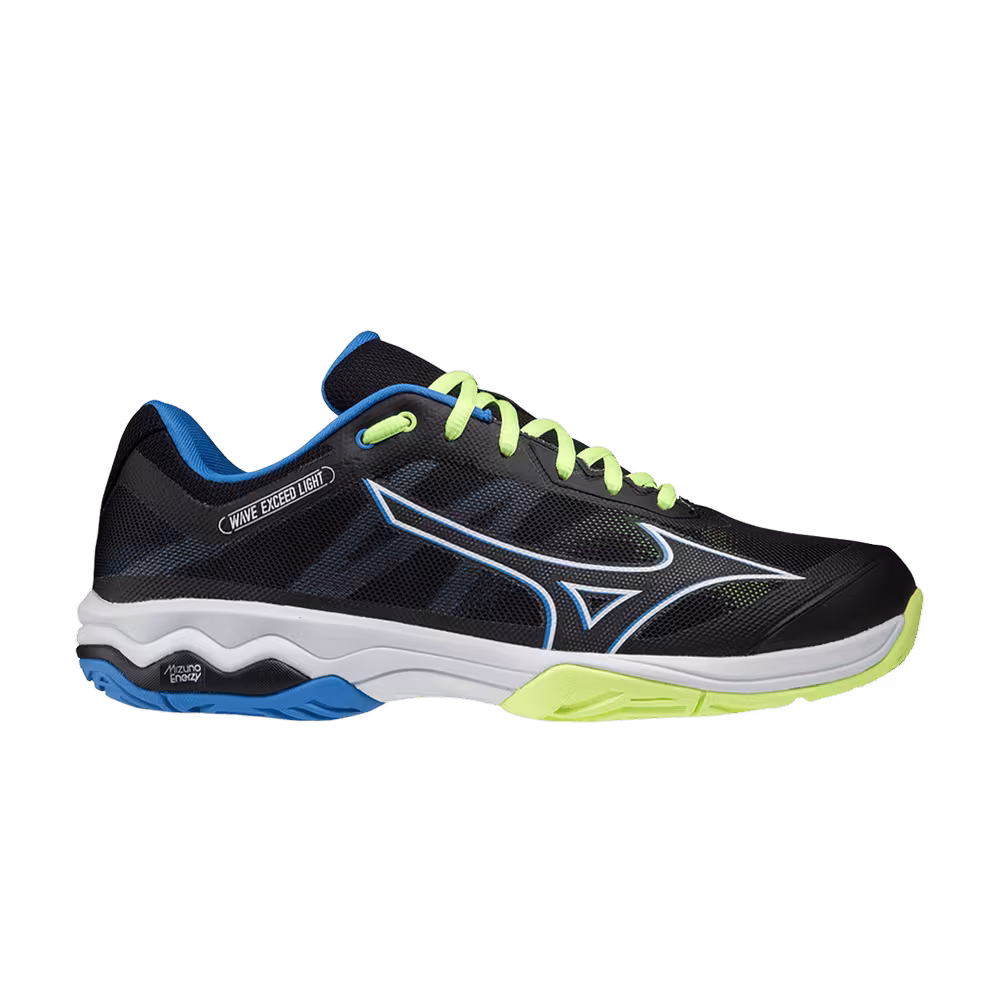 Mizuno Wave Exceed Light AC Black Neo Lime