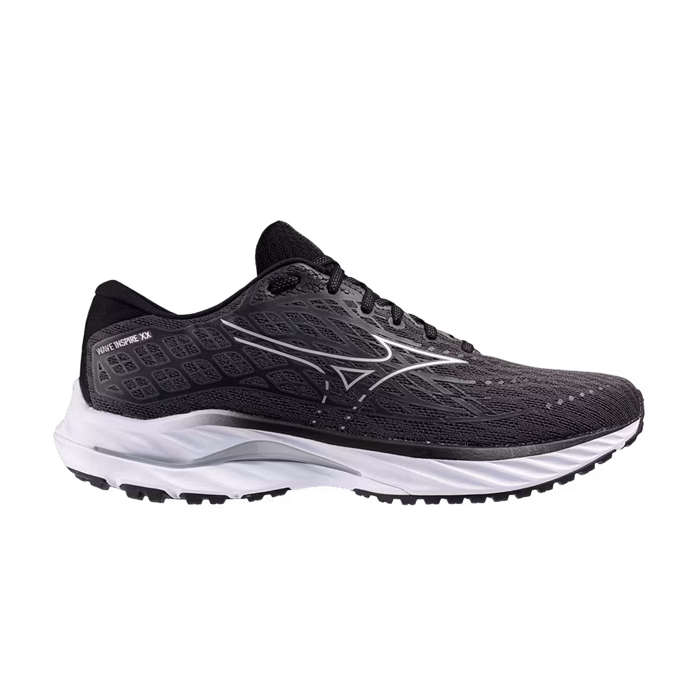 Mizuno Wave Inspire 20 2E Wide Ebony White