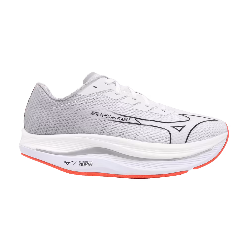 Mizuno Wave Rebellion Flash 2 White Harbor Mist