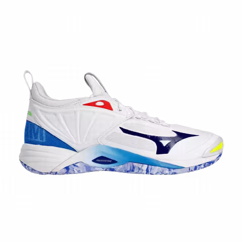 Mizuno Wave Momentum 2 'White Pearl Blue'