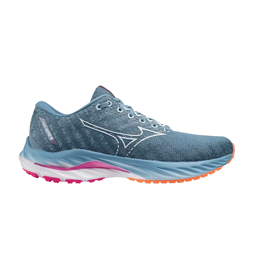 Mizuno Women's Wave Inspire 19 Wide Dazzling Blue