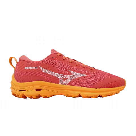 Mizuno Wmns Wave Rider GORE-TEX 'Hot Coral Carrot Curl'
