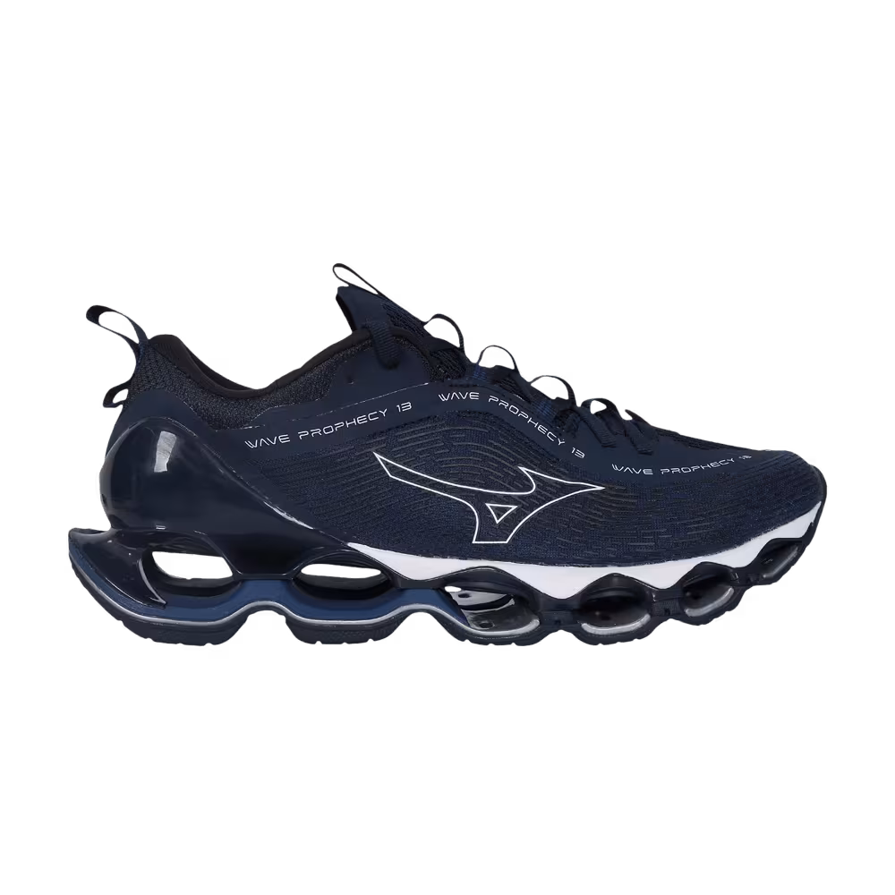 Mizuno Wave Prophecy 13 Navy Peony White