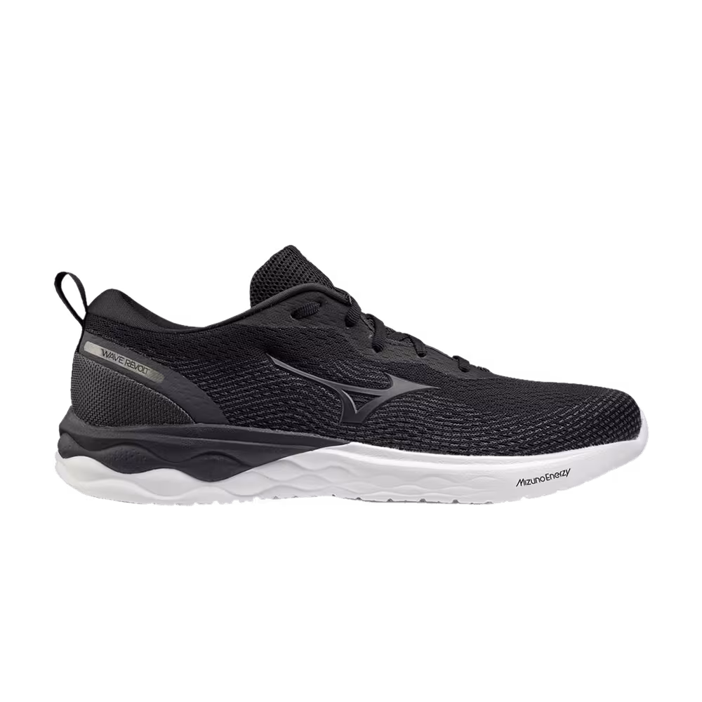 Mizuno Wave Revolt Black White