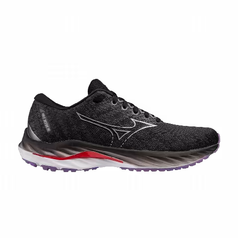 Mizuno Wmns Wave Inspire 19 Wide 'Black Bittersweet'