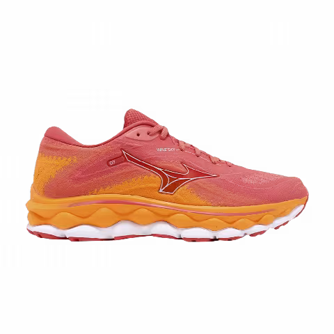Mizuno Wave Sky 7 'Cayenne Carrot Curl'