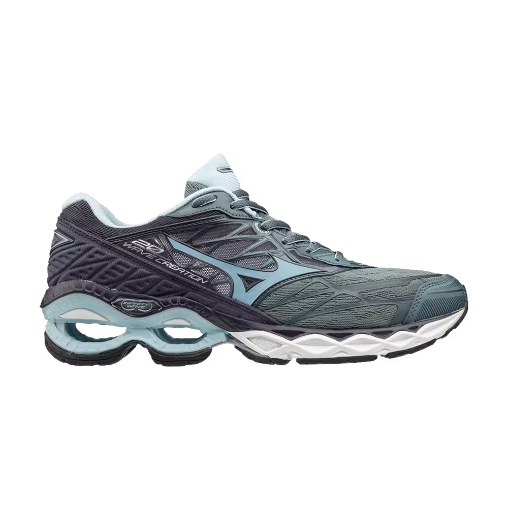 Mizuno Women's Wave Creation 20 Graphite Cool Blue