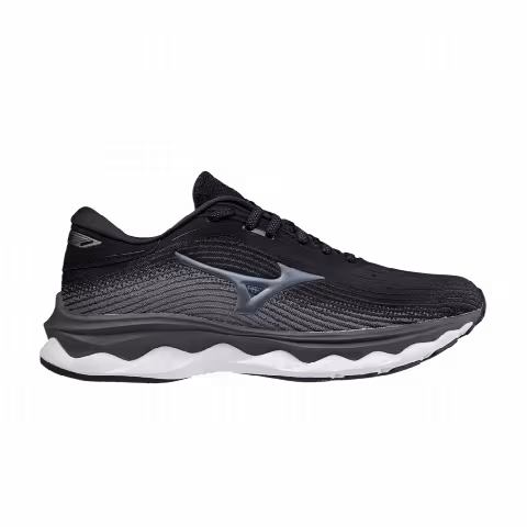 Mizuno Wmns Wave Sky 5 Super Wide 'Black Grey'