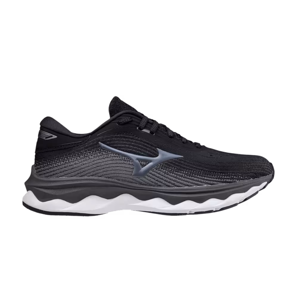 Mizuno Women's Wave Sky 5 Super Wide Black Grey