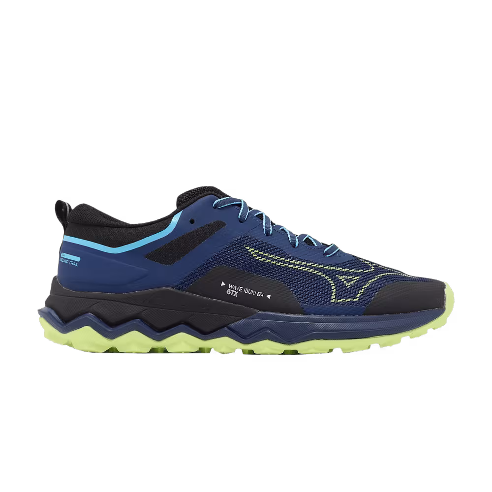 Mizuno Wave Ibuki 4 GORE-TEX Navy Peony Sharp Green