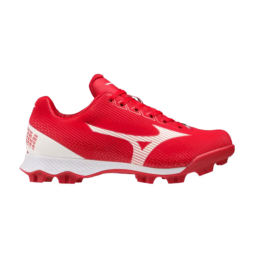 Mizuno Wave LightRevo TPU Junior Red White