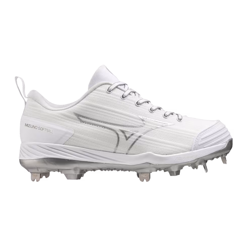 Mizuno Women's Sweep 6 Low White Silver