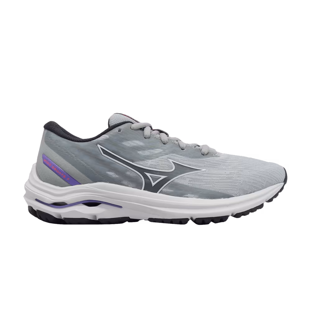 Mizuno Women's Wave Equate 7 Grey Purple