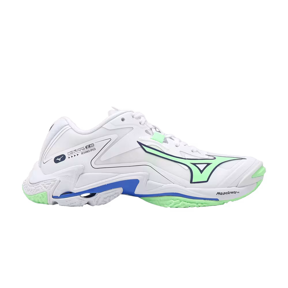 Mizuno Wave Lightning Z8 Wide White Neon Mint