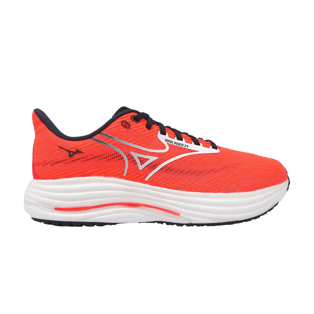 Mizuno Wave Rider 29 Super Wide Red Navy