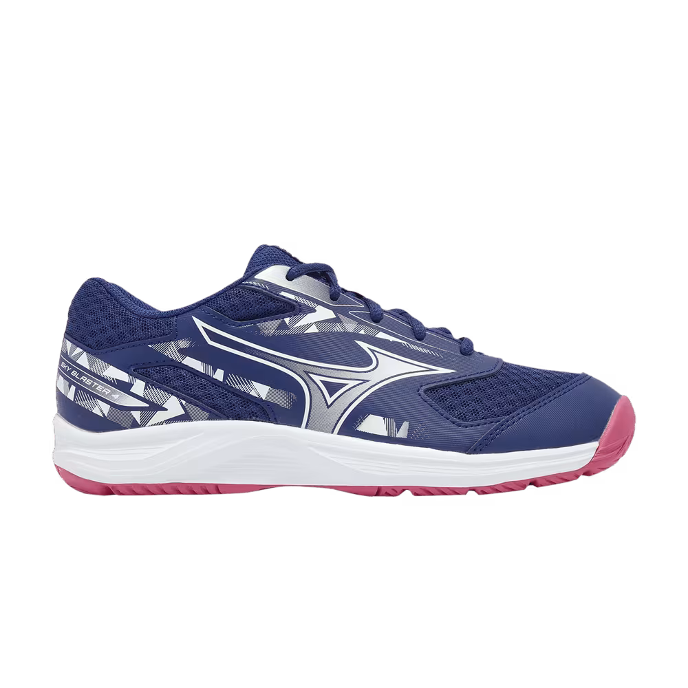 Mizuno Sky Blaster 4 Wide Navy Raspberry Rose