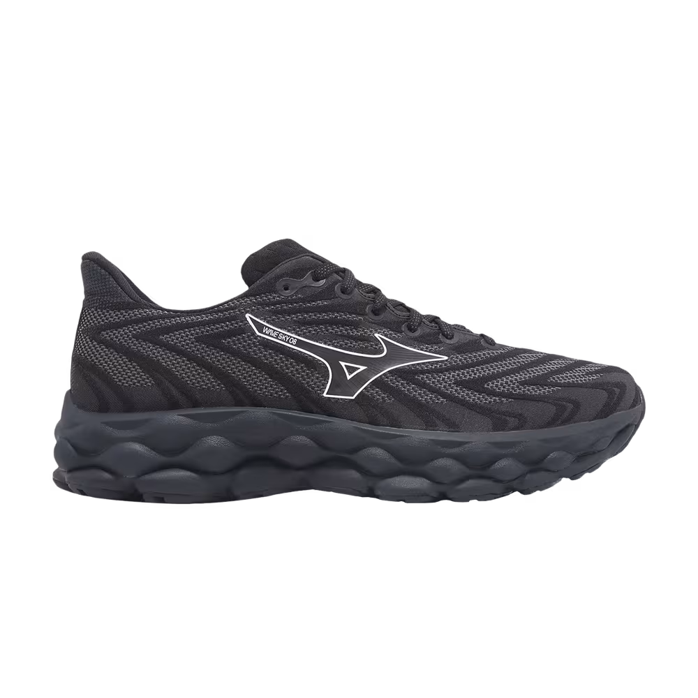 Mizuno Wave Sky 8 Super Wide Black India Ink