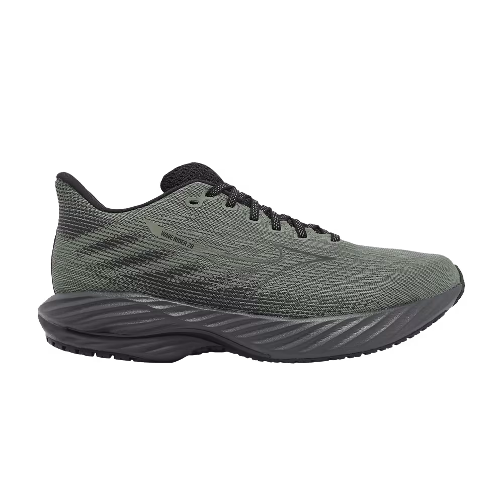 Mizuno Wave Rider 28 Super Wide Shadow Agave Green
