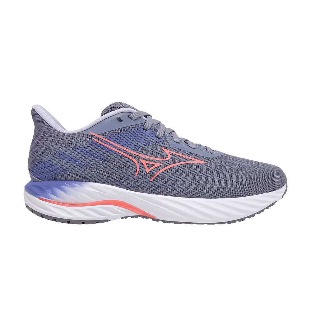 Mizuno Women's Wave Inspire 21 Super Wide Grey Red