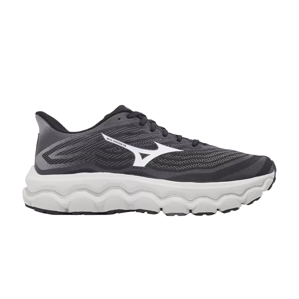 Mizuno Wave Horizon 8 Super Wide Black Grey