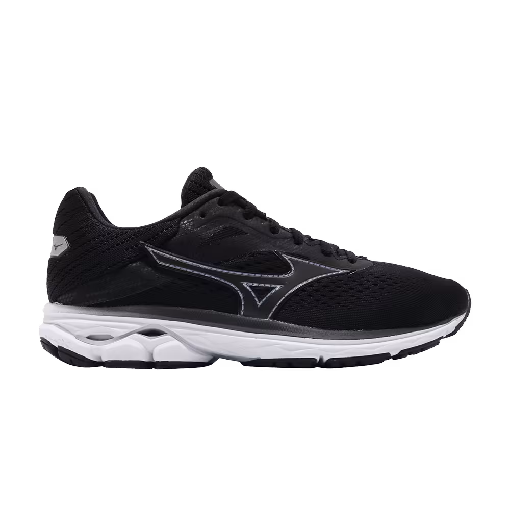 Mizuno Women's Wave Rider 23 Wide Black Blue