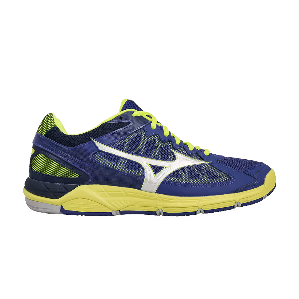 Mizuno Wave Supersonic Blue Silver