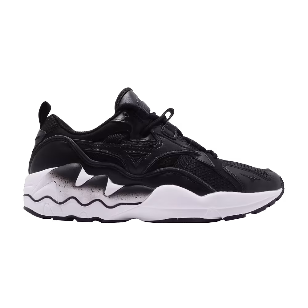 Mizuno Wave Rider 1 Black White