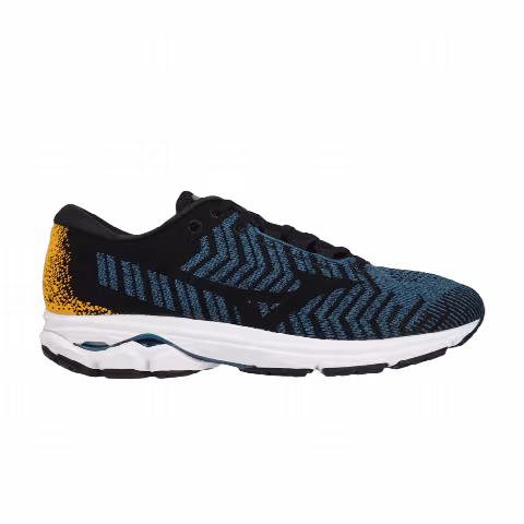 Mizuno Wave Rider Waveknit 3 'Blue Black Yellow'