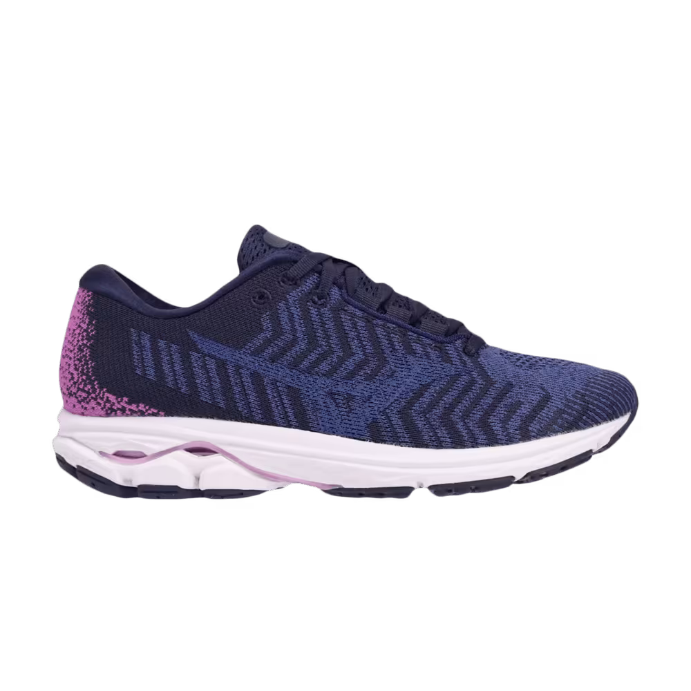 Mizuno Women's Wave Rider Waveknit 3 Blue