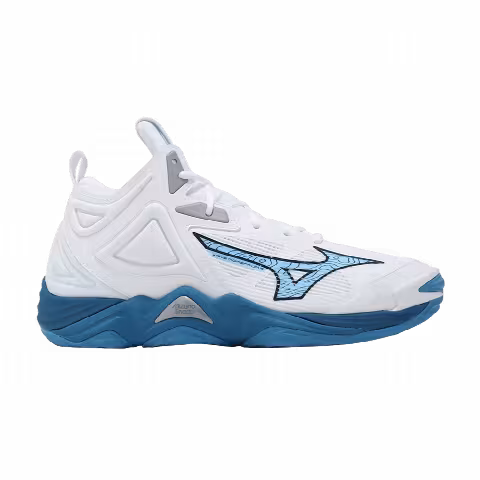Mizuno Wave Momentum 3 Mid 'White Sailor Blue'