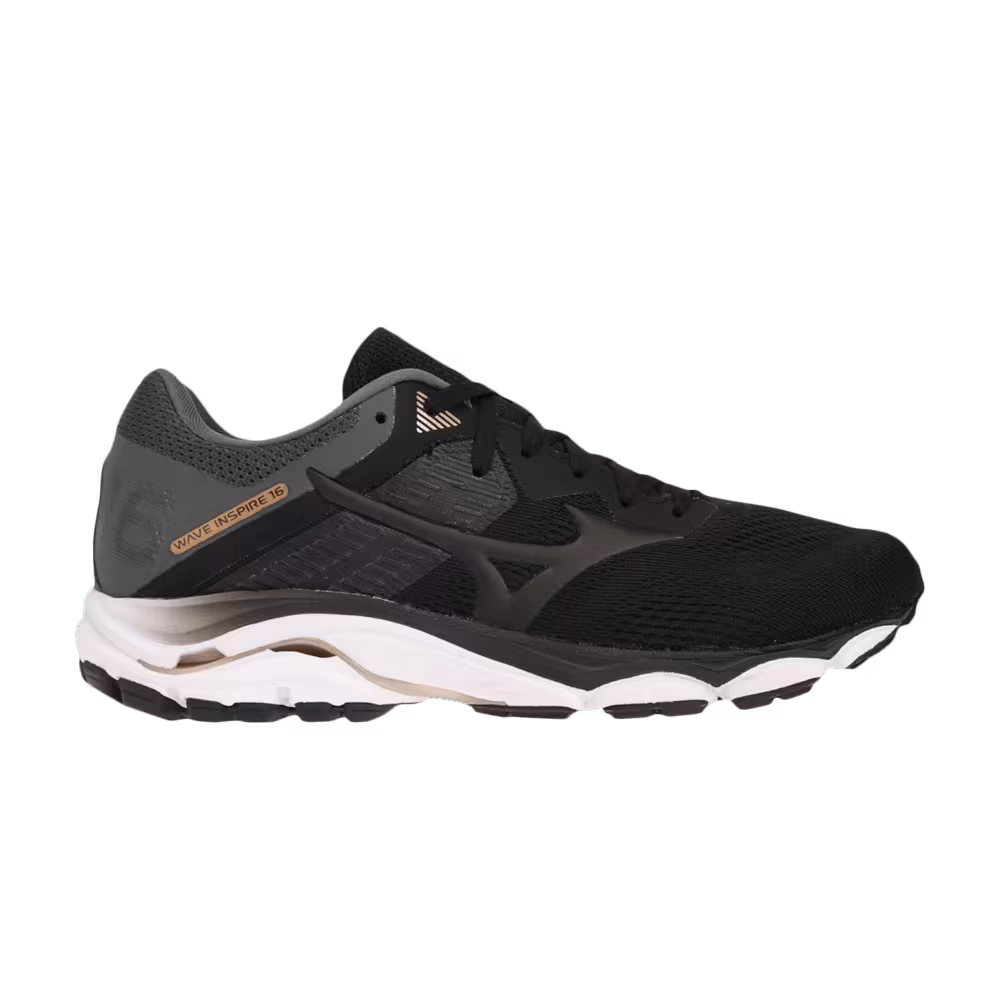 Mizuno Women's Wave Inspire 16 Wide Black