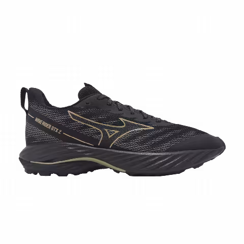Mizuno Wave Rider GORE-TEX 2 2E Wide 'Black Gold'