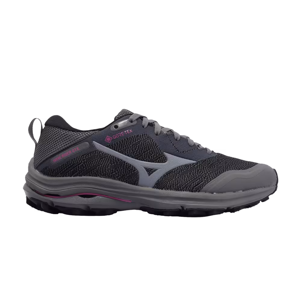 Mizuno Wave Rider GORE-TEX 2E Wide Iron Gate Fuchsia