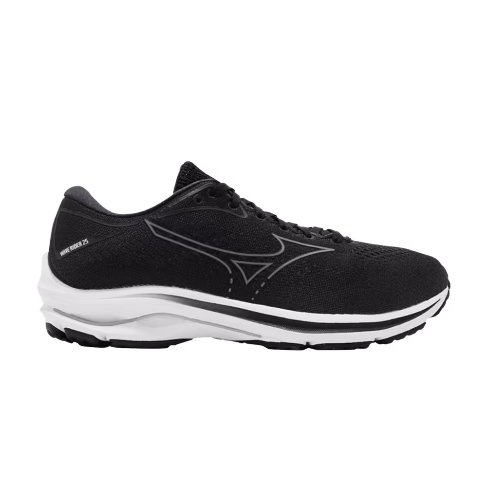Mizuno Wave Rider 25 Super Wide Dark Shadow
