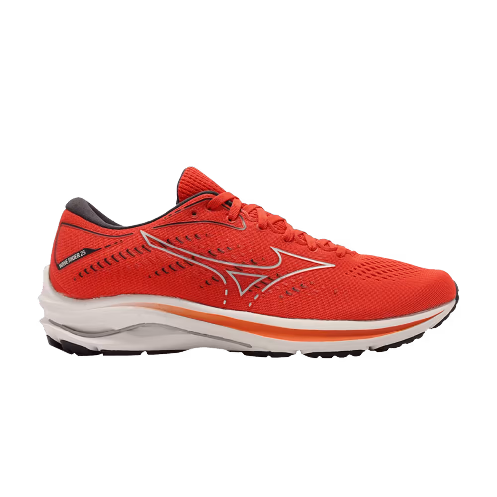 Mizuno Wave Rider 25 Cherry Tomato