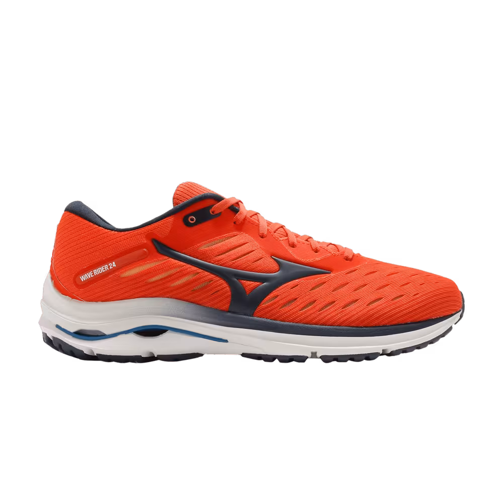 Mizuno Wave Rider 24 Orange Navy