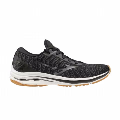 Mizuno Wmns Wave Rider 24 Waveknit Wide 'Black'