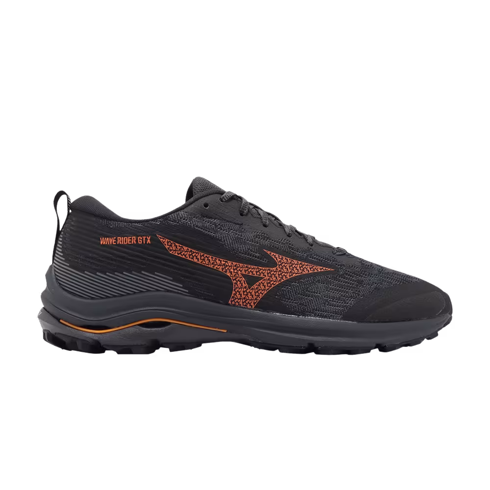 Mizuno Wave Rider GORE-TEX Super Wide Black Carrot Curl