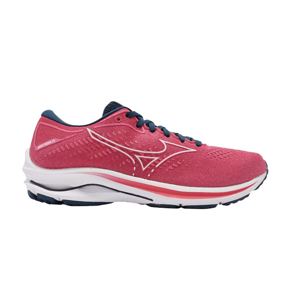 Mizuno Women's Wave Rider 25 Wide Pink
