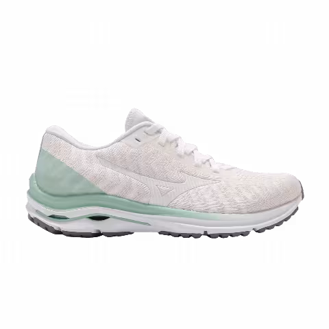Mizuno Wmns Wave Rider 24 Waveknit 'White Green'