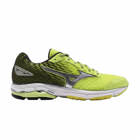 Mizuno Wave Rider 19 2E 'Yellow Grey White'