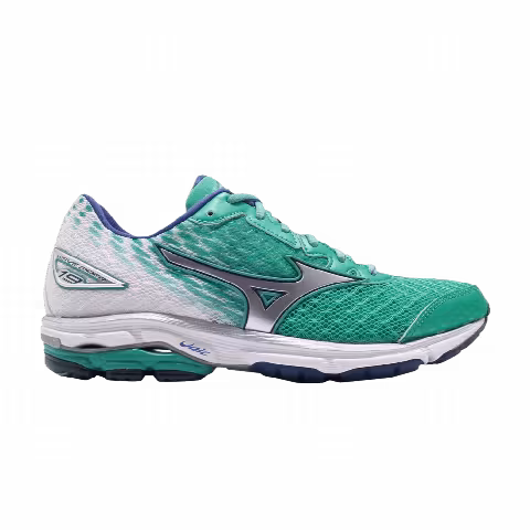 Mizuno Wmns Wave Rider 19 'Green Silver Blue'