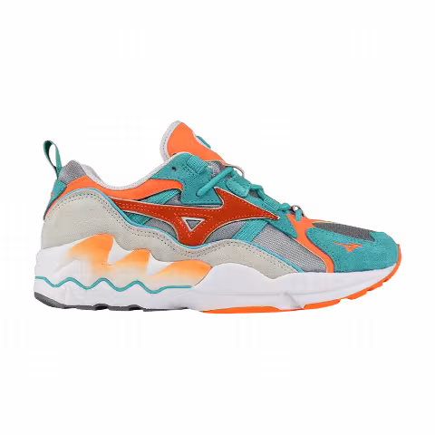 Mizuno Wave Rider 1 S 'Steel Grey Orange Clown Fish'