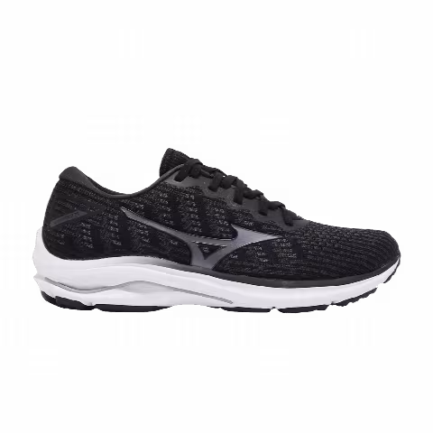 Mizuno Wave Rider 25 Waveknit 'Black Grey'