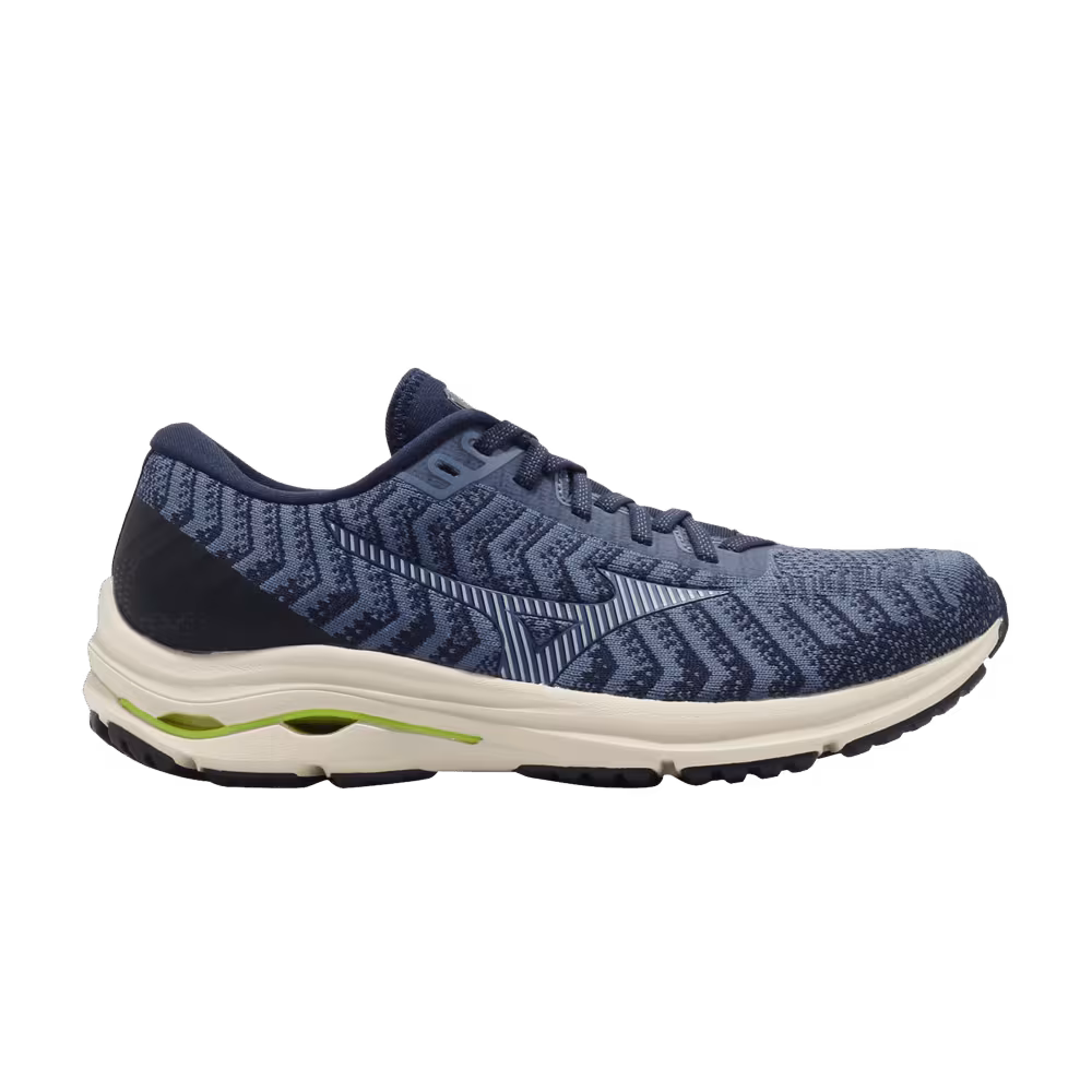 Mizuno Wave Rider 24 Waveknit Navy